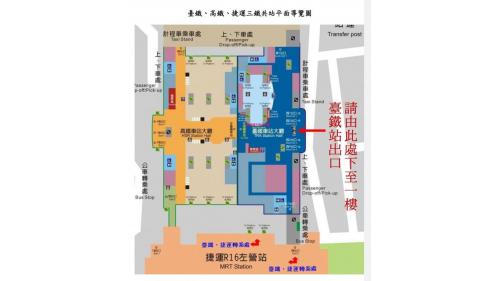 高雄市區鐵路地下化計畫-延伸左營計畫新設車站-新左營站樓層