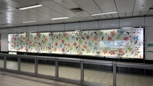 高雄捷運紅線沿線車站介紹-後驛站(R12)公共藝術