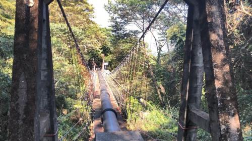 白冷圳矮山支線過水吊橋