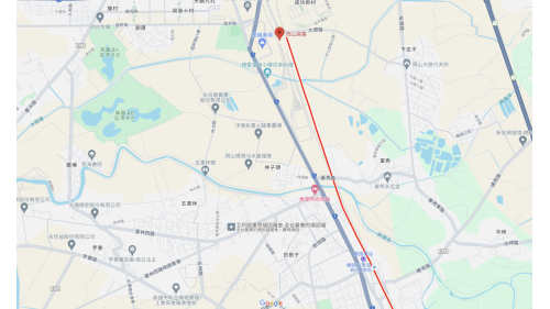 高雄捷運紅線沿線車站介紹-南岡山站(R24)位置