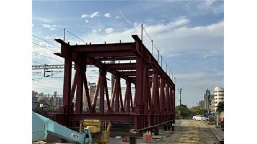 高雄捷運-興建中路網岡山路竹延伸線-第一階段施工照片
