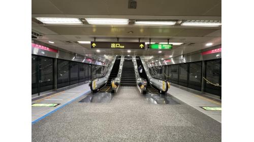 高雄捷運紅線沿線車站介紹-前鎮高中站(R5)-月台層