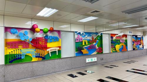 高雄捷運橘線沿線車站介紹-信義國小站(O6)公共藝術