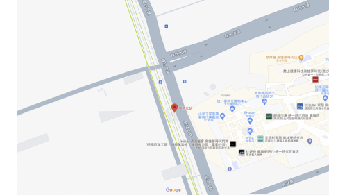 高雄環狀輕軌沿線車站介紹-夢時代站(C5)位置