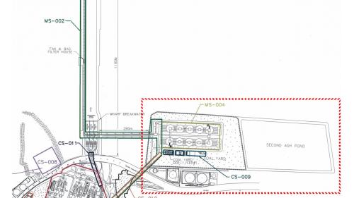 林口電廠擴建計畫中煤倉工程圖