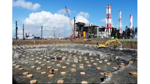 大林電廠新一號發電機組基樁工程之鍋爐島區基礎工程