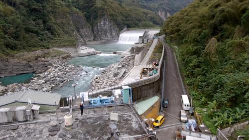 石門水庫集水區分期治理第一期計劃興建的義興壩