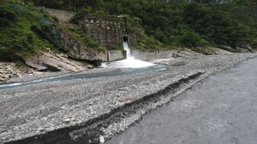 和平溪流域碧海電廠尾水出口