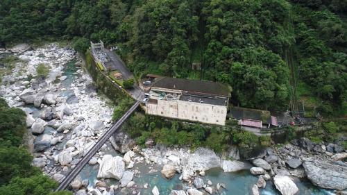 木瓜溪支流清水溪畔清水電廠