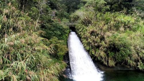 木瓜溪流域龍溪電廠入口下方水域