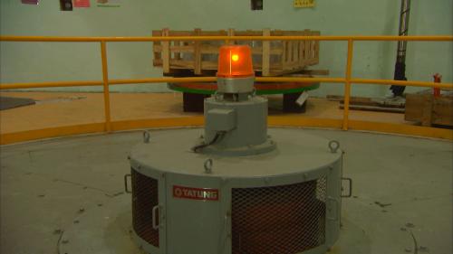 木瓜溪流域水簾電廠發電機組