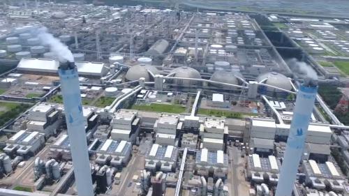 集集攔河堰南岸聯絡渠供水之最後一站雲林縣麥寮鄉台塑六輕廠