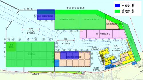 台北港中遠程新生地標示圖