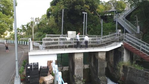 社寮電廠發電完的尾水流至八寶圳灌溉下游的農田，面積約為2200公頃。