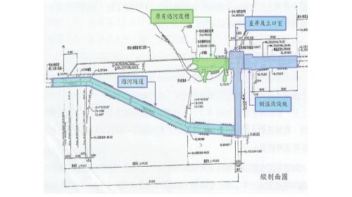 天輪東卯溪渡槽損害後修復設計圖