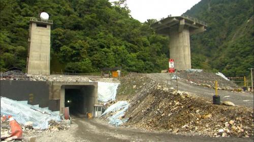 大甲溪流域青山電廠舊通道及通風口