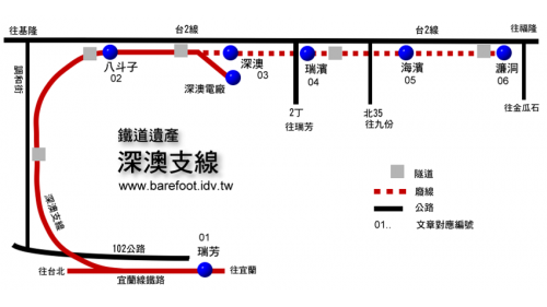 [鐵道遺產][深澳線]全台唯一濱海支線鐵路 ‧01‧深澳線