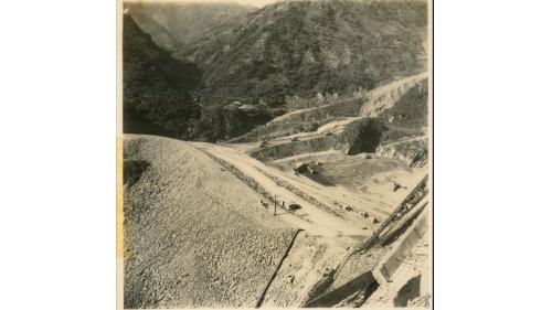 1955年石門水庫興建舊照