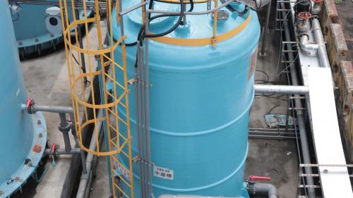 台中電廠新廢水處理廠廢水處理設備