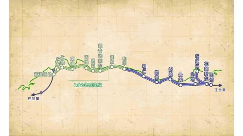 蘇澳新站到和平站於1979年底完成，全線於1980年2月1日通車。