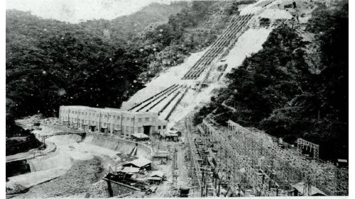 門牌潭發電所於1934年6月30日完工，是1930年代台灣最大的水力發電計劃。