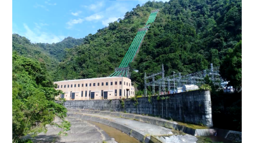 集集支線鐵路-日月潭水利電氣計劃門牌潭發電所