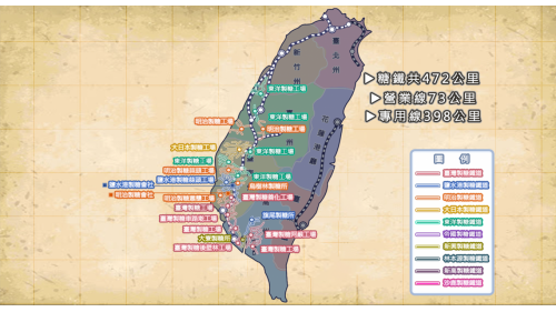 糖鐵與縱貫鐵路