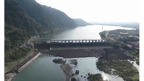 板新淨水場水源-鳶山堰