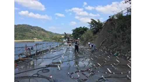  
出水口隧道地盤改良