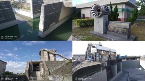 為座落於台灣雲林縣林內鄉烏塗村的小型水力發電廠，係利用約15公尺水頭落差形成川流式水力發電廠，1921年開工，1923年2月完工啟用。