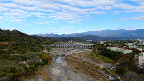 葫蘆墩圳水源石岡壩遠眺