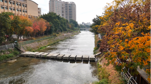 葫蘆圳水支線軟埤溪上的葫蘆墩公園