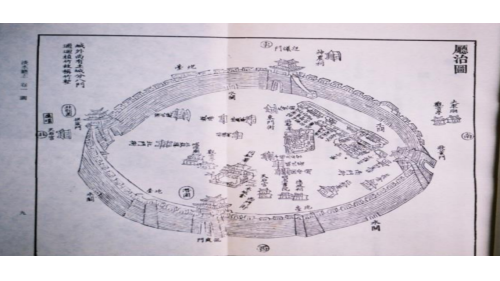  1905年日人規劃的新竹街，以新竹廳舍為中心。1908年南北縱貫鐵路通車，1913年第四代新竹驛完工。1920 年，新竹廳改新竹州。原於城隍廟附近之行政區改劃旭町公家。東門町因為鄰近火車站，為日治時期主要開發範圍；1930 年代開發完成 ，日人治台商業活動逐漸由北門町移向東門町。新竹街於日治時期經市區改正後，市街工商業日益繁榮，衛生飲用水供給成為當時首要建設之設施。