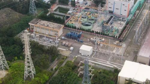 通霄火力發電廠161KV開關場