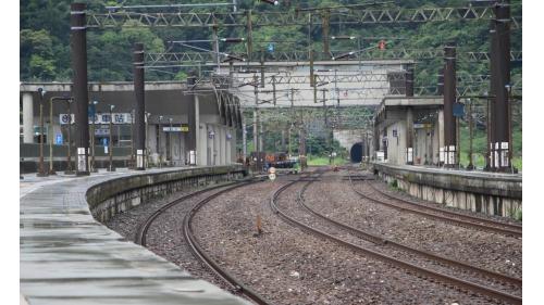 永樂車站為三等站，僅有區間車停靠，客運旅次較低，以貨運為主，係台泥的水泥貨運基地，也是台泥蘇澳廠的主要進出門戶，因此設置有寬廣的場站區，以及多條供貨運列車停靠與通過的側線，常有散裝水泥貨車停在站區。